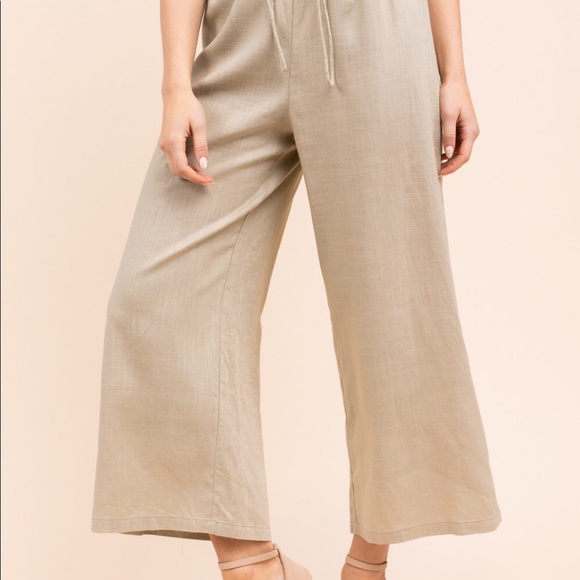 Wide Drawstring Pants - Picture 4 of 4